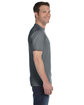 Hanes Unisex 5.2 oz., Comfortsoft® Cotton T-Shirt OXFORD GRAY ModelSide