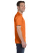 Hanes Unisex 5.2 oz., Comfortsoft® Cotton T-Shirt SAFETY ORANGE ModelSide
