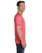 Hanes Unisex 5.2 oz., Comfortsoft® Cotton T-Shirt CHARISMA CORAL ModelSide