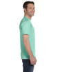 Hanes Unisex 5.2 oz., Comfortsoft® Cotton T-Shirt CLEAN MINT ModelSide