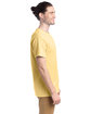 Hanes Unisex 5.2 oz., Comfortsoft® Cotton T-Shirt ATHLETIC GOLD ModelSide