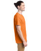 Hanes Unisex 5.2 oz., Comfortsoft® Cotton T-Shirt TENNESSEE ORANGE ModelSide
