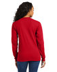 Hanes Men's ComfortSoft Long-Sleeve T-Shirt athletic red ModelBack