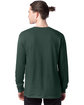 Hanes Men's ComfortSoft Long-Sleeve T-Shirt athletic dk gren ModelBack