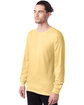 Hanes Men's ComfortSoft Long-Sleeve T-Shirt athletic gold ModelQrt