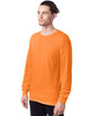 Hanes Men's ComfortSoft Long-Sleeve T-Shirt tennessee orange ModelQrt