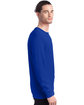 Hanes Men's ComfortSoft Long-Sleeve T-Shirt deep royal ModelSide