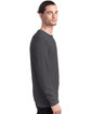 Hanes Men's ComfortSoft Long-Sleeve T-Shirt smoke gray ModelSide