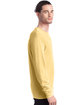 Hanes Men's ComfortSoft Long-Sleeve T-Shirt athletic gold ModelSide
