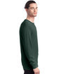 Hanes Men's ComfortSoft Long-Sleeve T-Shirt athletic dk gren ModelSide