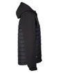 Dri Duck Men's Pinnacle Puffer Body Softshell Hooded Jacket black OFSide
