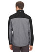 Dri Duck Men's Poly Spandex Motion Softshell Jacket BLACK HEATHER ModelBack