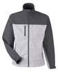 Dri Duck Men's Poly Spandex Motion Softshell Jacket topo/ charcoal OFFront