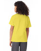 Hanes Youth 50/50 T-Shirt YELLOW ModelBack