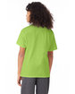 Hanes Youth 50/50 T-Shirt LIME ModelBack