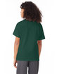 Hanes Youth 50/50 T-Shirt deep forest ModelBack