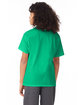 Hanes Youth 50/50 T-Shirt KELLY GREEN ModelBack