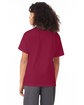 Hanes Youth 50/50 T-Shirt cardinal ModelBack