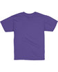 Hanes Youth 50/50 T-Shirt PURPLE FlatBack
