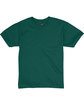 Hanes Youth 50/50 T-Shirt DEEP FOREST FlatFront