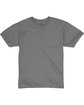 Hanes Youth 50/50 T-Shirt smoke gray FlatFront