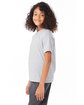 Hanes Youth 50/50 T-Shirt light steel ModelQrt
