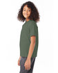 Hanes Youth 50/50 T-Shirt HEATHER GREEN ModelQrt