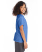 Hanes Youth 50/50 T-Shirt CAROLINA BLUE ModelSide