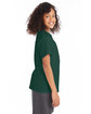 Hanes Youth 50/50 T-Shirt DEEP FOREST ModelSide