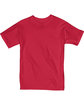 Hanes Youth Beefy-T® deep red FlatFront