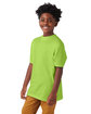 Hanes Youth Beefy-T® lime ModelQrt