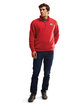 Augusta Sportswear Adult Fleece Pullover Sweatshirt red OFFront