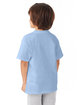 Hanes Youth Authentic-T T-Shirt LIGHT BLUE ModelBack