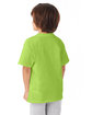 Hanes Youth Authentic-T T-Shirt lime ModelBack