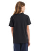 Hanes Youth Authentic-T T-Shirt charcoal heather ModelBack