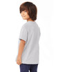 Hanes Youth Authentic-T T-Shirt ASH ModelBack