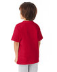 Hanes Youth Authentic-T T-Shirt deep red ModelBack