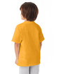 Hanes Youth Authentic-T T-Shirt gold ModelBack