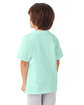Hanes Youth Authentic-T T-Shirt clean mint ModelBack