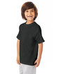 Hanes Youth Authentic-T T-Shirt black ModelQrt