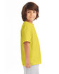 Hanes Youth Authentic-T T-Shirt yellow ModelSide