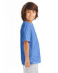 Hanes Youth Authentic-T T-Shirt carolina blue ModelSide