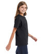 Hanes Youth Authentic-T T-Shirt charcoal heather ModelSide