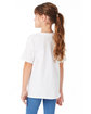 Hanes Youth Essential-T T-Shirt WHITE ModelBack