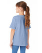 Hanes Youth Essential-T T-Shirt LIGHT BLUE ModelBack