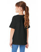 Hanes Youth Essential-T T-Shirt BLACK ModelBack