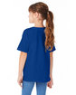 Hanes Youth Essential-T T-Shirt DEEP ROYAL ModelBack