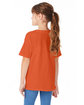 Hanes Youth Essential-T T-Shirt ORANGE ModelBack