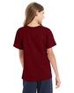 Hanes Youth Essential-T T-Shirt athltc cardinal ModelBack