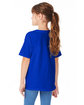Hanes Youth Essential-T T-Shirt athletic royal ModelBack